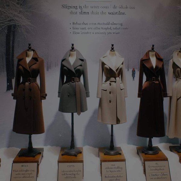 Quels critères pour sélectionner des manteaux qui affinent la taille en hiver ?